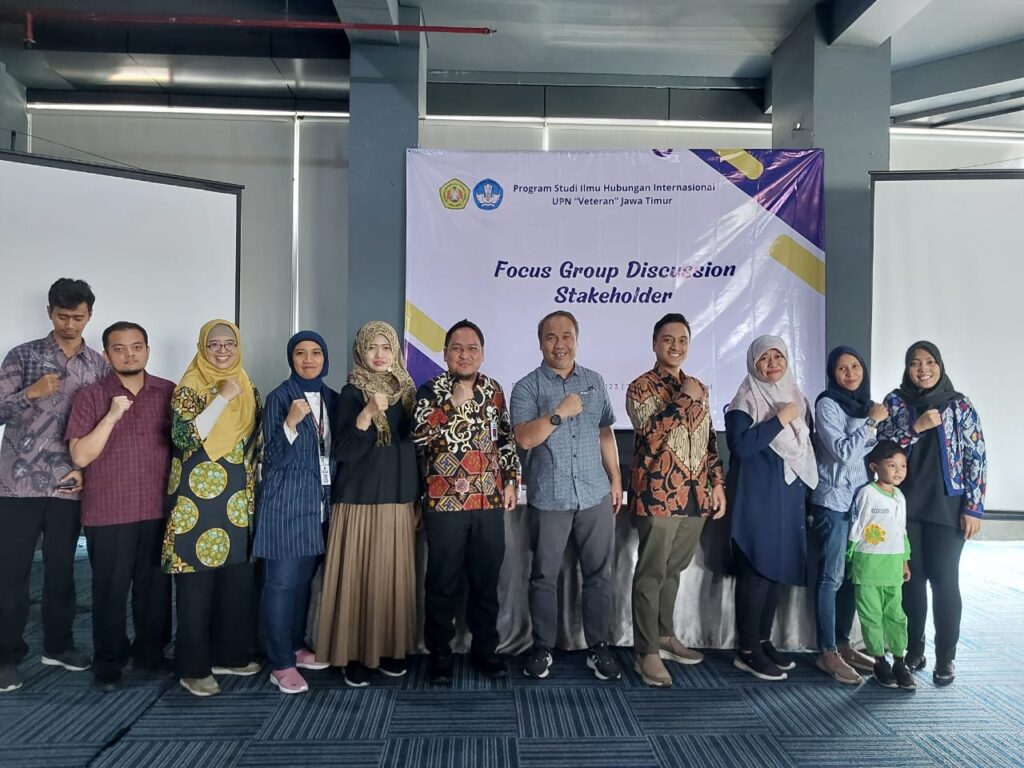HI UPN Veteran Jawa Timur Perkuat Kolaborasi MBKM Melalui FGD Bersama Stakeholder Strategis