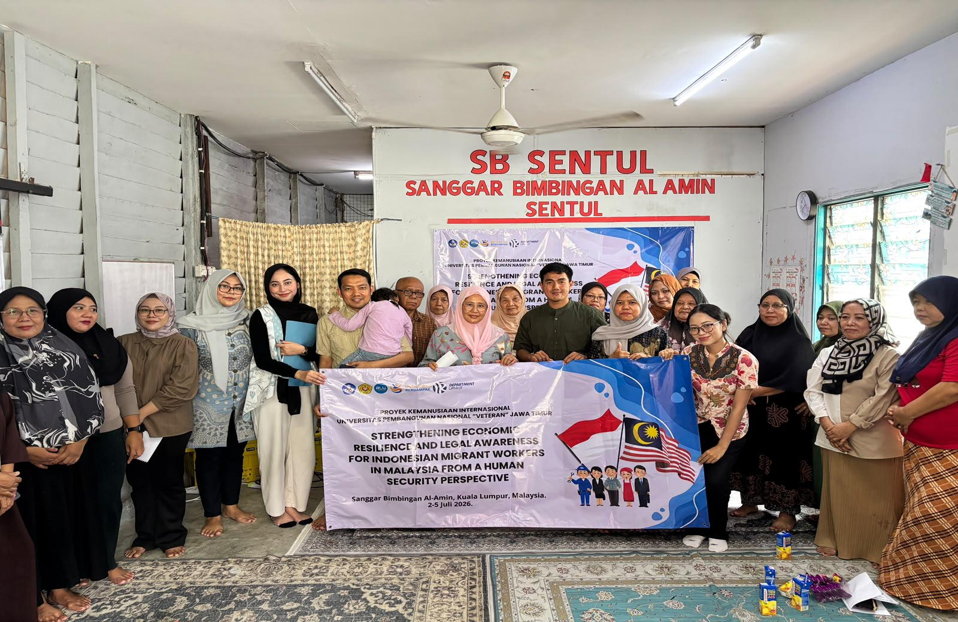 UPN “Veteran” Jawa Timur Gelar Proyek Kemanusiaan Internasional bagi Komunitas Pekerja Migran Indonesia di Malaysia
